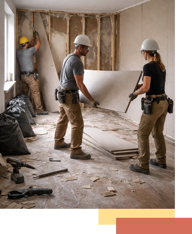 Демонтаж стеновых панелей в Александрове быстро и аккуратно