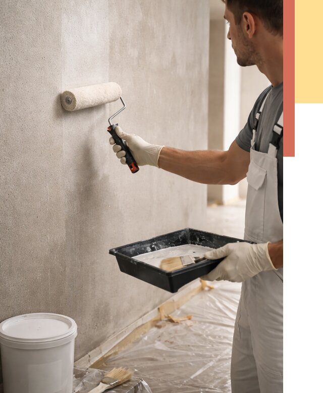 Грунтовка стен в Александрове от 2356 руб. м2 — быстро, недорого, с материалом | ОТДЕЛОЧНИК-Лкн