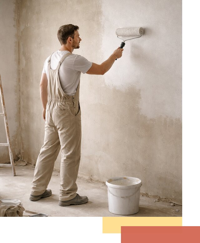 Грунтовка стен под отделку в Александрове профессиональным раствором