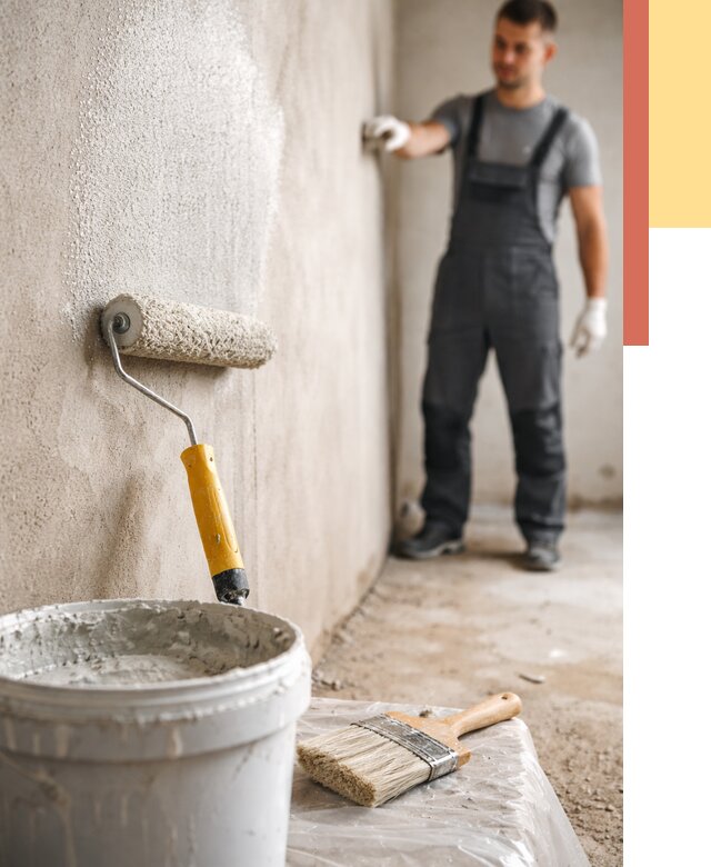 Нанесение бетоноконтакта на стены в Александрове от 4499 руб. быстро и недорого | ОТДЕЛОЧНИК-Лкн