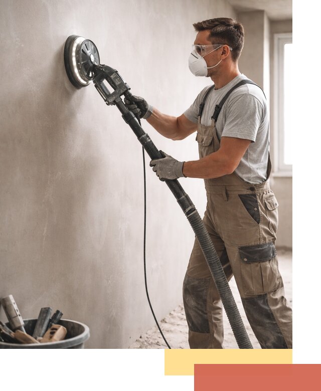 Профессиональная шлифовка стен в Александрове быстро и качественно