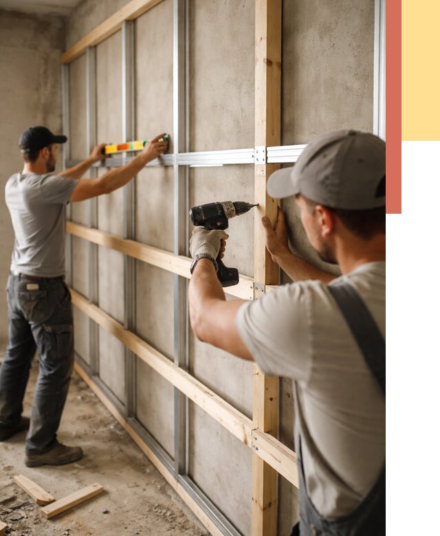 Устройство обрешетки под панели в Александрове от 2249 руб. — монтаж под ключ | ОТДЕЛОЧНИК-Лкн