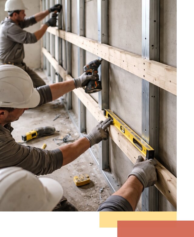 Устройство обрешетки под панели в Александрове