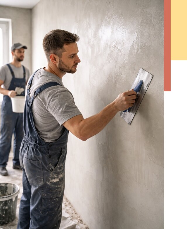 Глянцевание штукатурки стен в Александрове от 8033 руб. — услуги и затирка | ОТДЕЛОЧНИК-Лкн