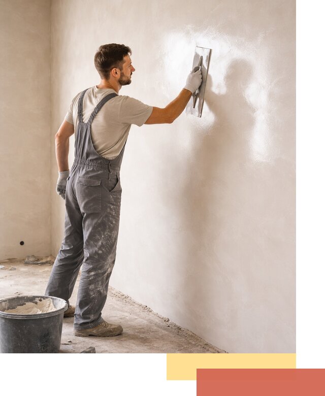 Глянцевание штукатурки стен в Александрове профессионально и быстро