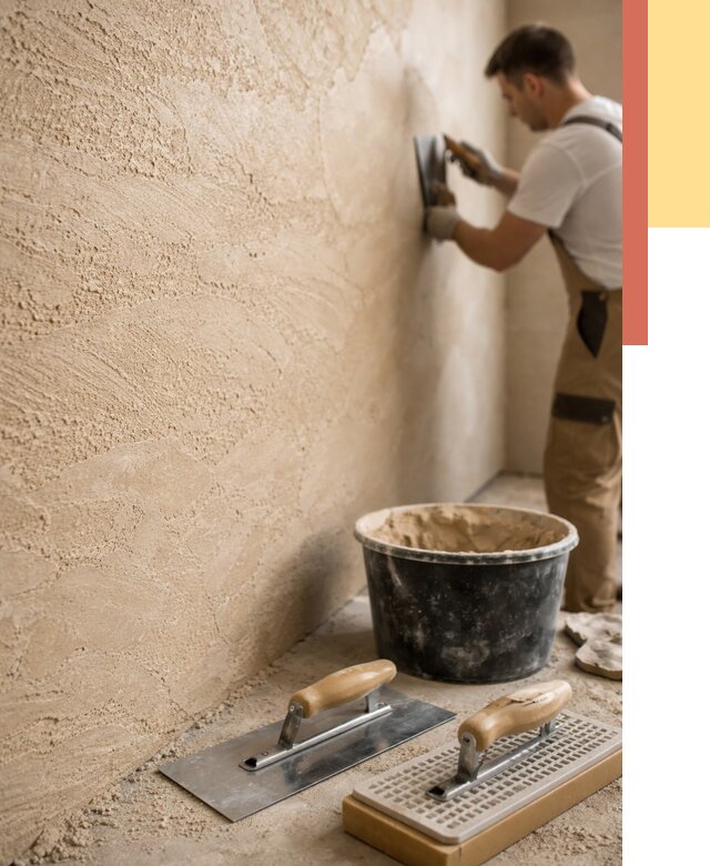 Декоративная штукатурка травертин в Александрове от 1928 руб/м2 — качественно и недорого | ОТДЕЛОЧНИК-Лкн