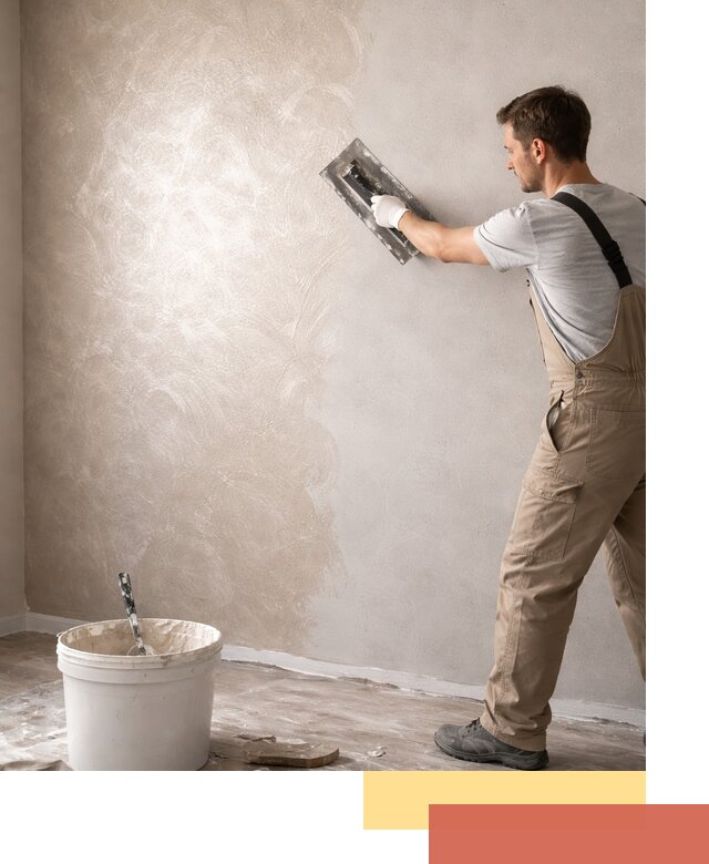 Декоративная штукатурка «Мокрый шелк» под ключ в Александрове