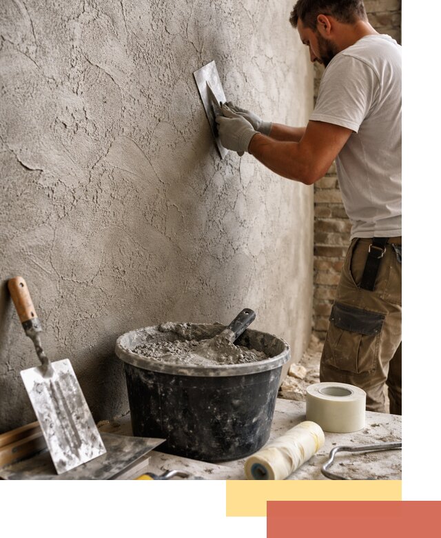 Декоративная штукатурка лофт в Александрове — отделка стен и потолков