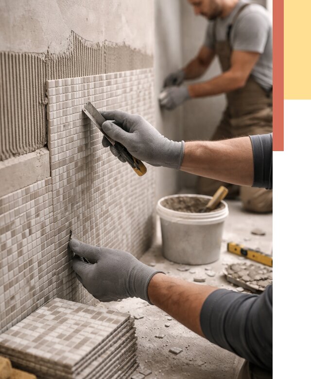 Облицовка стен мозаикой в Александрове от 3428 руб/м2 — укладка мозаики на стены | ОТДЕЛОЧНИК-Лкн