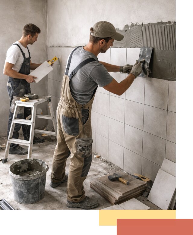 Укладка плитки на стены в Александрове профессионально и надежно