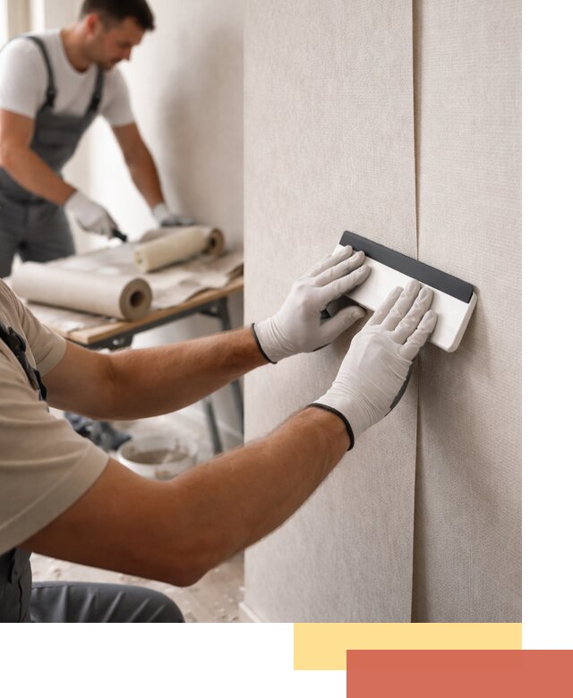 Поклейка обоев под покраску в Александрове профессионально и быстро