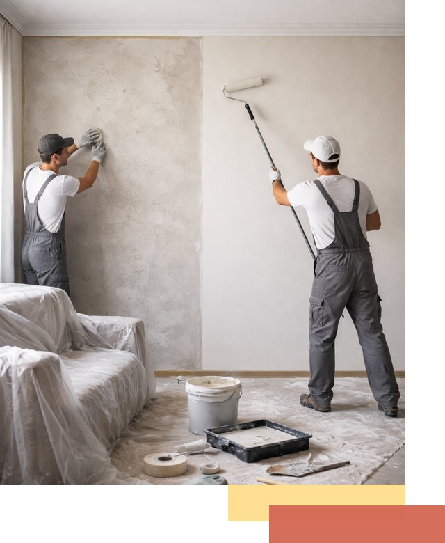 Покраска стен антивандальной краской в Александрове