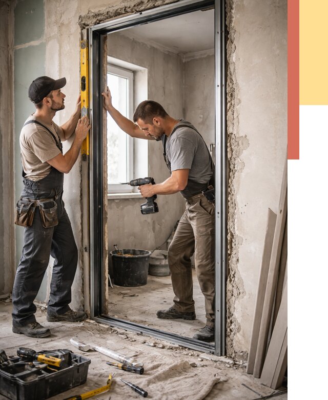 Закладка дверного проема в Александрове от 3749 руб. — быстро и недорого | ОТДЕЛОЧНИК-Лкн