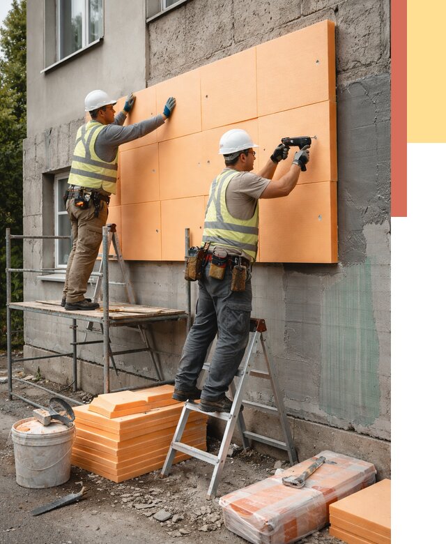 Утепление стен пеноплексом в Александрове от 1982 руб./м2 — быстро и недорого | ОТДЕЛОЧНИК-Лкн
