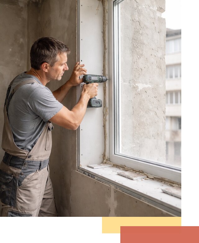 Монтаж гипсокартонных откосов в Александрове под ключ