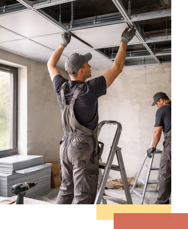 Монтаж кассетного потолка в Александрове качественно и быстро