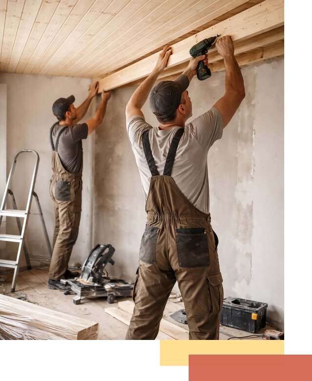 Монтаж потолка из вагонки в Александрове профессионально и аккуратно