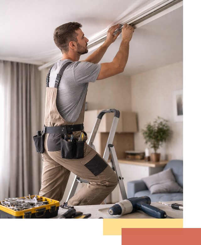 Ремонт натяжных потолков в Александрове — качественно и оперативно