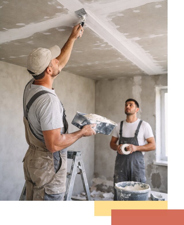 Обработка швов потолка ГКЛ в Александрове: качественная заделка и шпатлевка