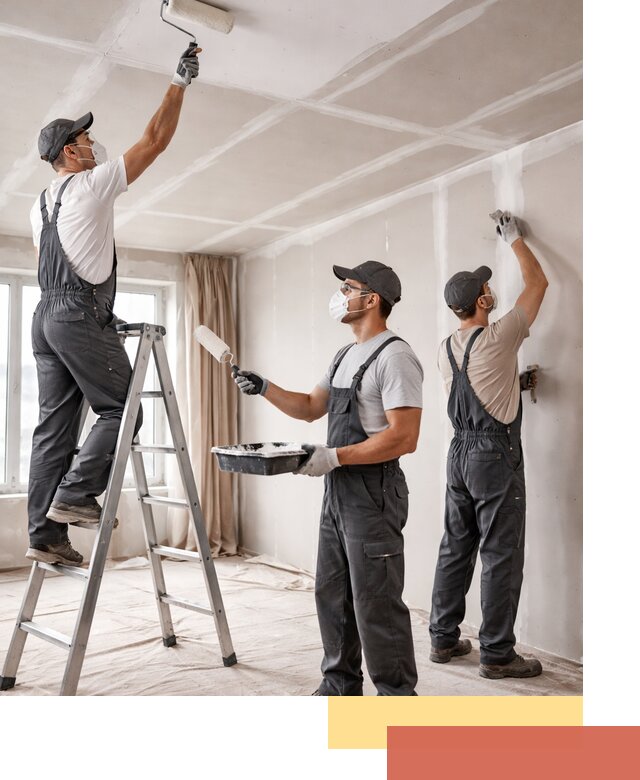 Покраска потолка из гипсокартона в Александрове качественно и недорого