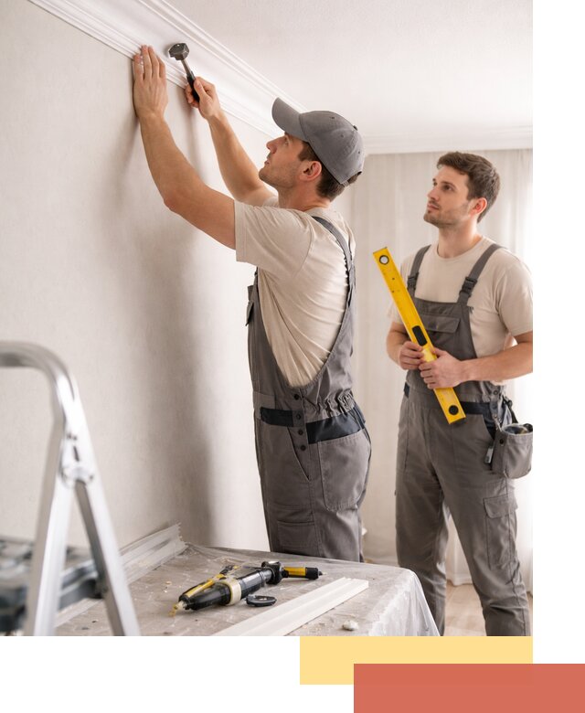 Монтаж потолочного плинтуса в Александрове качественно и быстро