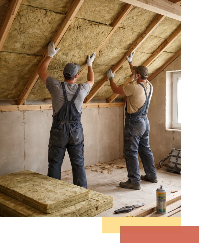 Утепление потолка минеральной ватой в Александрове